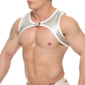 STUD Core chest party harness silver