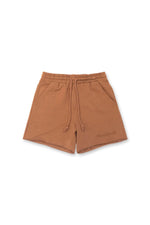 Jed North Motion 5" sweat short brown