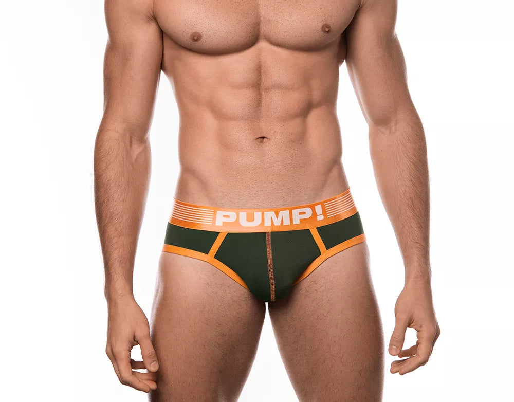 PUMP Squad brief green – Egoist Underwear