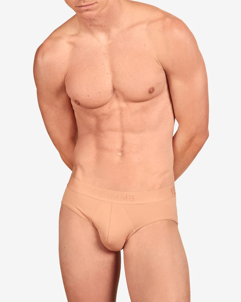 Teamm8 Skin brief fabulous dark beige – Egoist Underwear