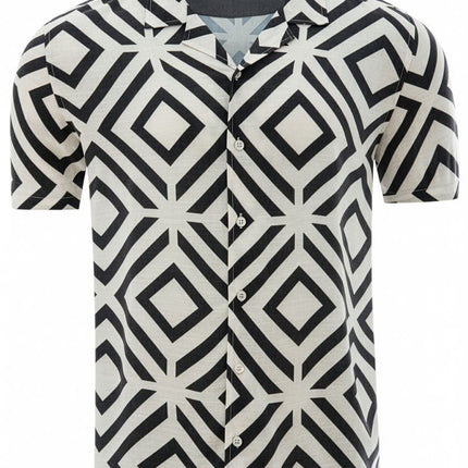 SoulStar Uto Slim-Fit Shirt - Diamond Black