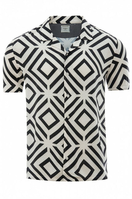 SoulStar Uto Slim-Fit Shirt - Diamond Black