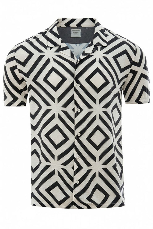 SoulStar Uto Slim-Fit Shirt - Diamond Black