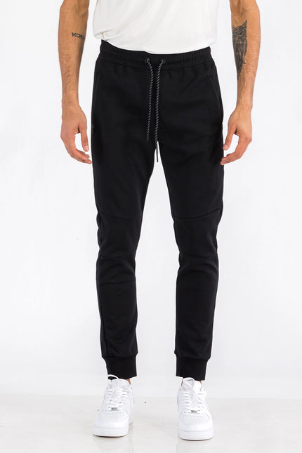 WEIV Sweat Jogger Pants Tapered Fit - Black