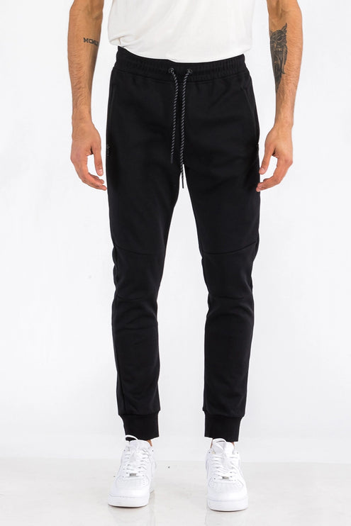 WEIV Sweat Jogger Pants - Black