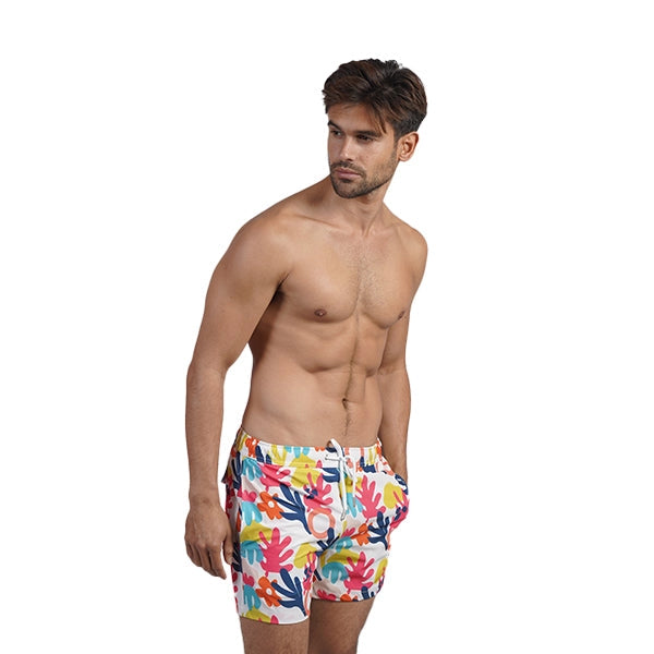 Eight X Friendly Palms 4-Inch Swim Shorts