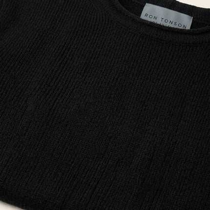 Ron Tomson Pullover Sweater - Black