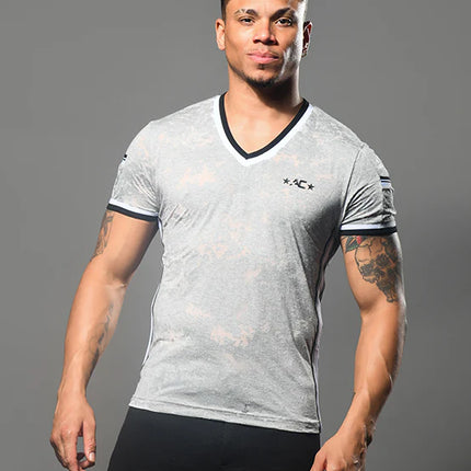 Andrew Christian 10414 Energy burnout t-shirt grey
