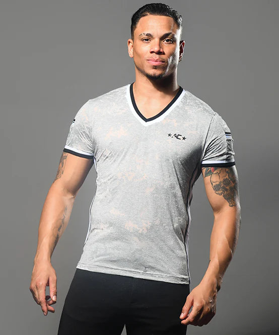 Andrew Christian 10414 Energy burnout t-shirt grey