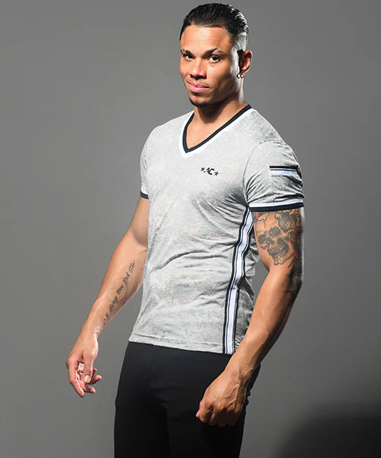 Andrew Christian 10414 Energy burnout t-shirt grey