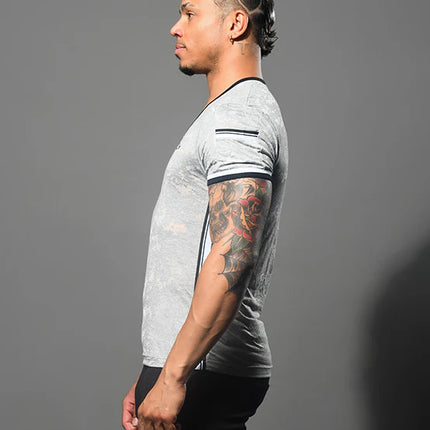 Andrew Christian 10414 Energy burnout t-shirt grey