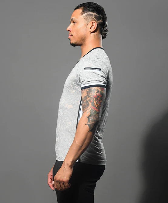 Andrew Christian 10414 Energy burnout t-shirt grey