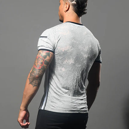 Andrew Christian 10414 Energy burnout t-shirt grey