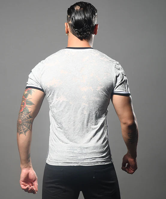 Andrew Christian 10414 Energy burnout t-shirt grey