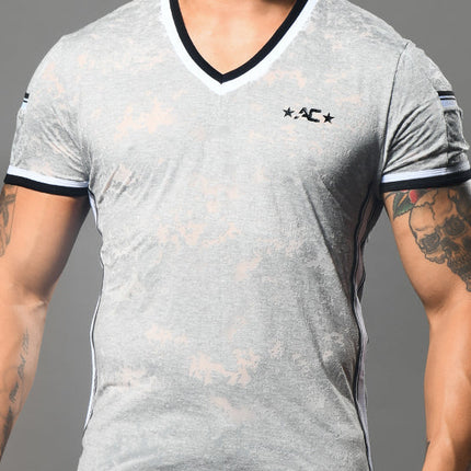Andrew Christian 10414 Energy burnout t-shirt grey