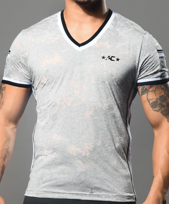 Andrew Christian 10414 Energy burnout t-shirt grey