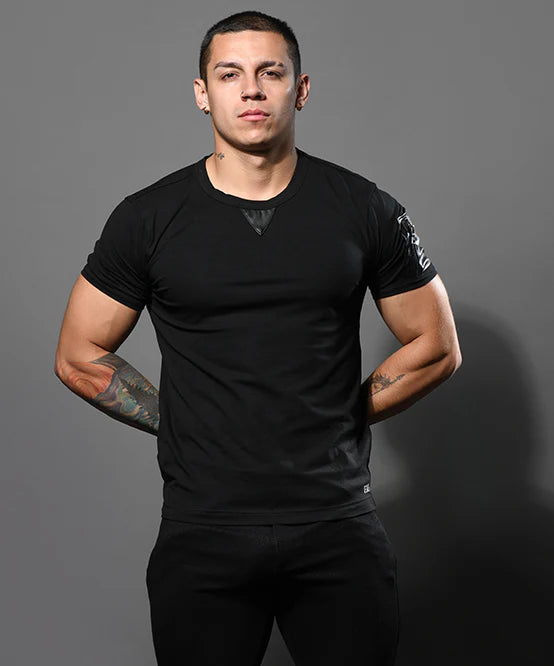 Andrew Christian 10418 Zipper Pocket t-shirt black