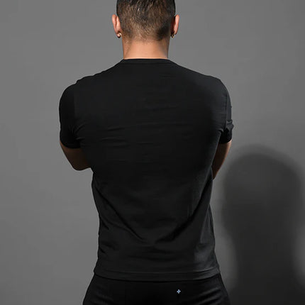 Andrew Christian 10418 Zipper Pocket t-shirt black
