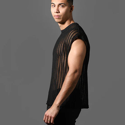 Andrew Christian 10449 Mesh Motion t-shirt black