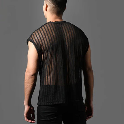 Andrew Christian 10449 Mesh Motion t-shirt black