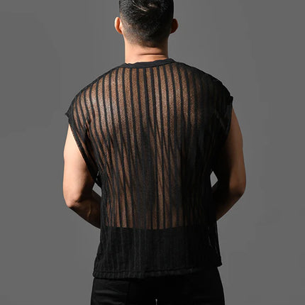 Andrew Christian 10449 Mesh Motion t-shirt black