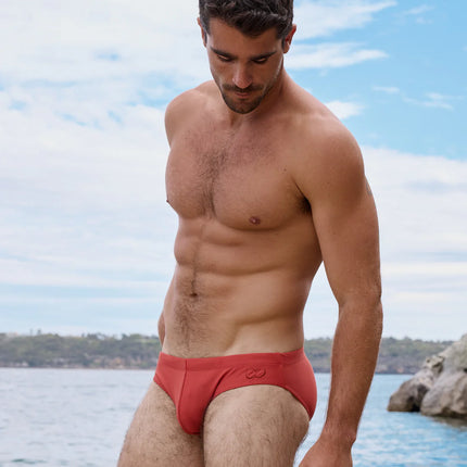 2eros V10 Core Swim Brief - Rust Orange