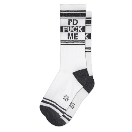 Gumball Poodle I'd Fuck Me Gym Crew Socks