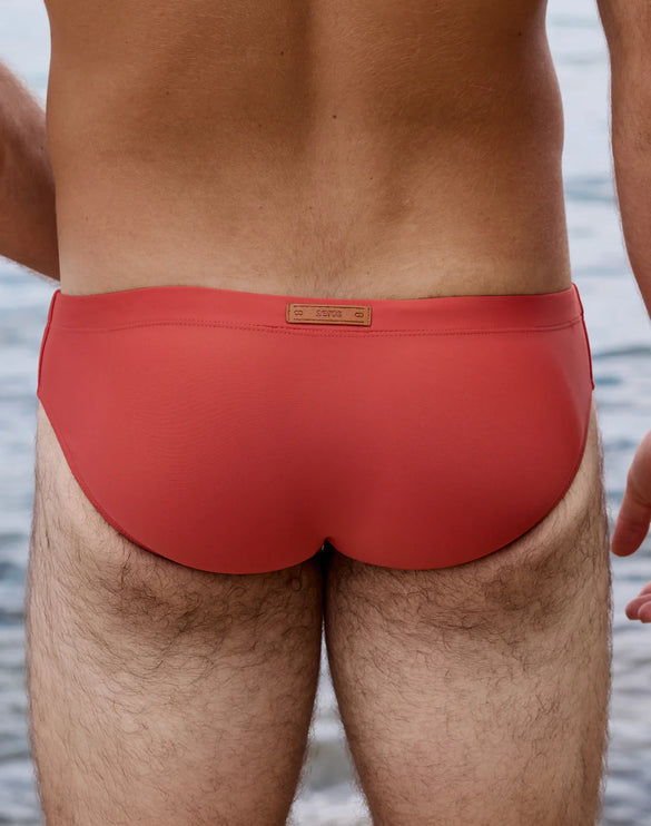 2eros V10 Core Swim Brief - Rust Orange