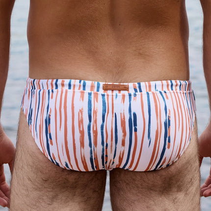 2eros V30 Oceanus Swim Brief - Red Stripe