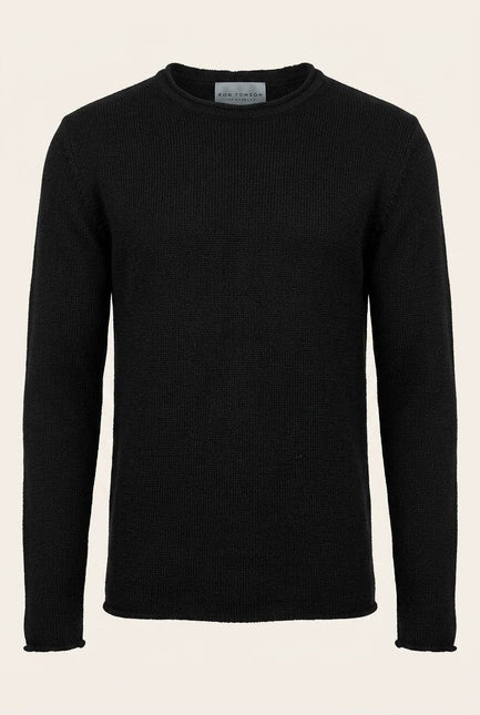 Ron Tomson Pullover Sweater - Black