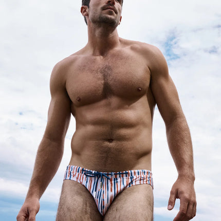 2eros V30 Oceanus Swim Brief - Red Stripe