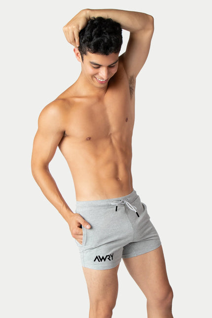 AWRY Vers 4-Inch Shorts - Light Heather Grey
