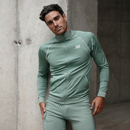 Code 22 Reflex track jacket 9740 green