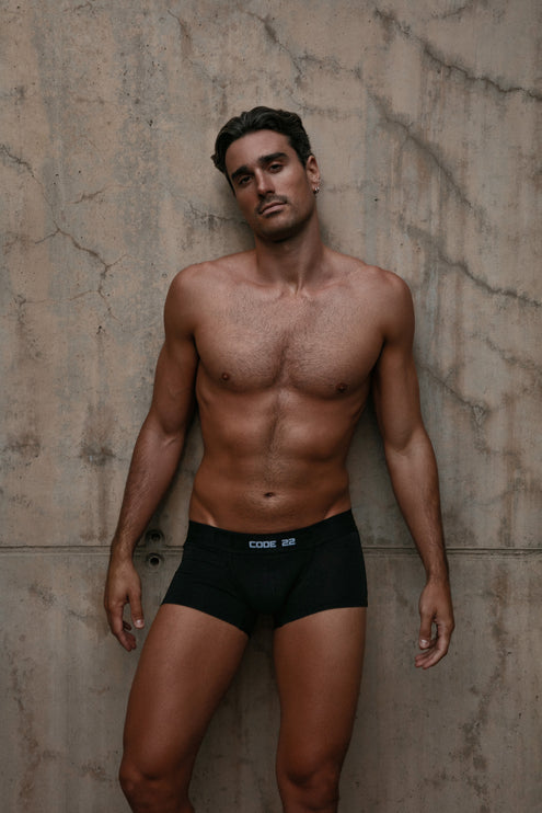 Code 22 Basic 3 Pack 2432 cotton boxer black/white/grey