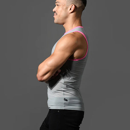 Andrew Christian 20012 muscle tank grey
