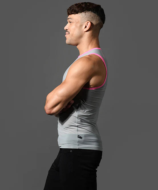Andrew Christian 20012 muscle tank grey