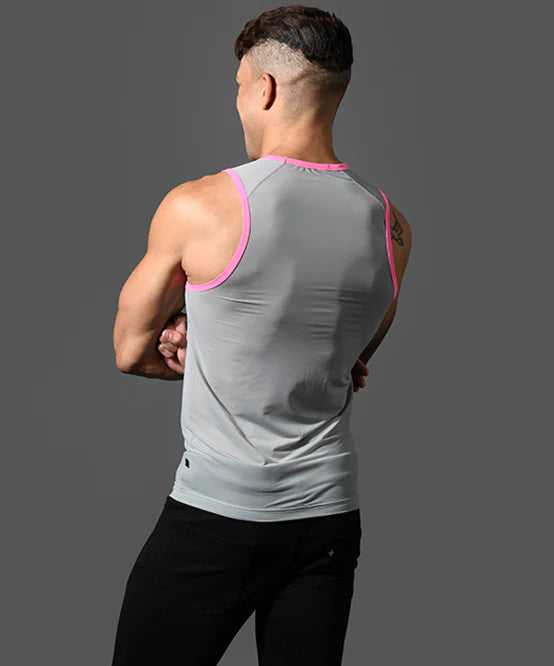 Andrew Christian 20012 muscle tank grey