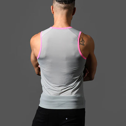 Andrew Christian 20012 muscle tank grey