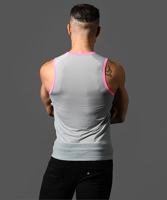 Andrew Christian 20012 muscle tank grey