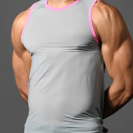 Andrew Christian 20012 muscle tank grey