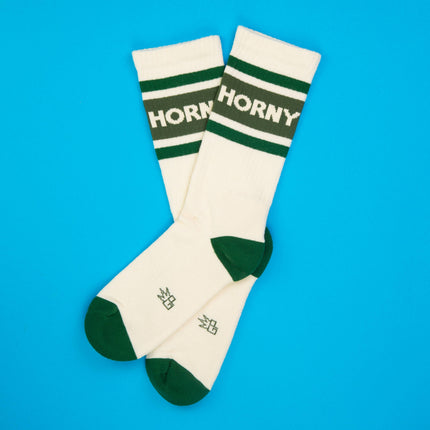 Gumball Poodle Horny Gym Crew Socks