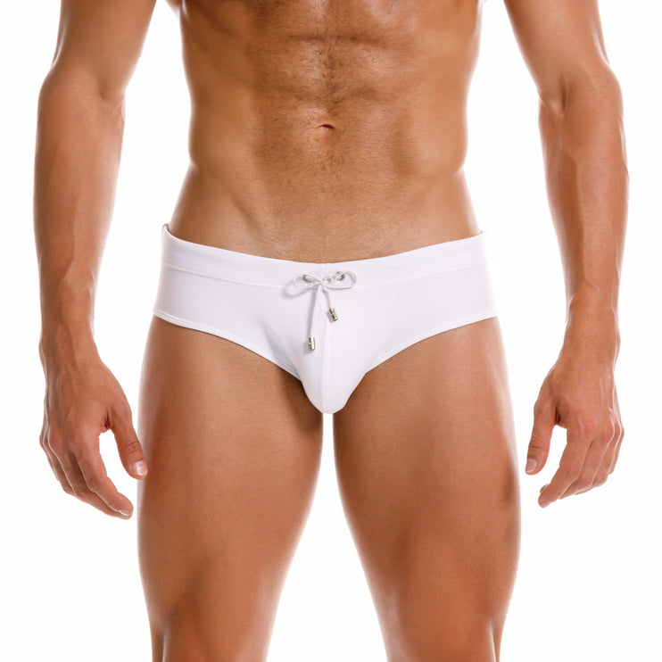 JOR Travel Swim Brief - White