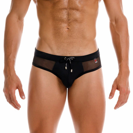 JOR Mystic Swim Brief - Mesh Black size S