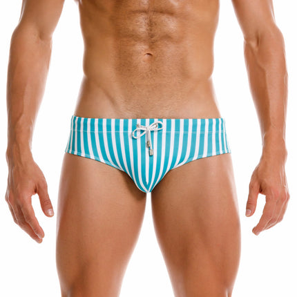 JOR Pop Swim Brief - Jade/White Stripe