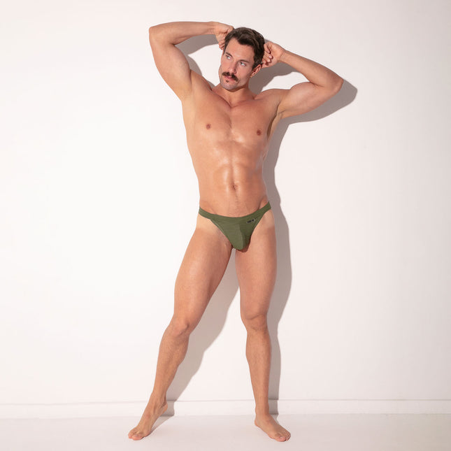 Code 22 Zebra Thong 2215 - Green