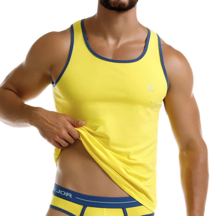 JOR Astra Cotton Tank - Yellow