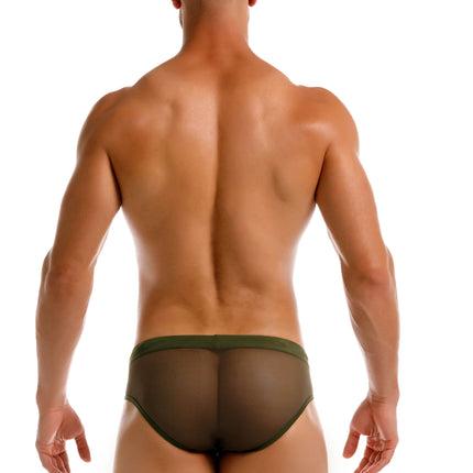 JOR Mystic Swim Brief - Mesh Green