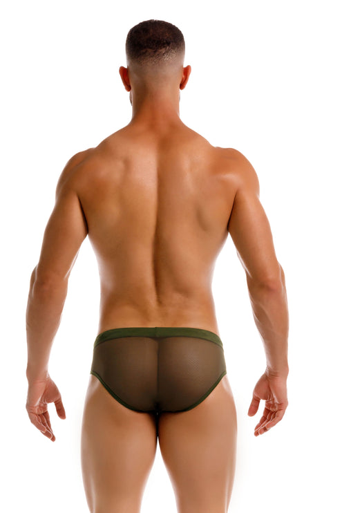 JOR Mystic Swim Brief - Mesh Green