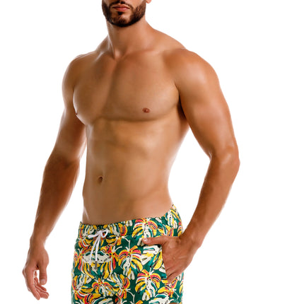 JOR Spirit 2-inch Swim Shorts - Tropical Green