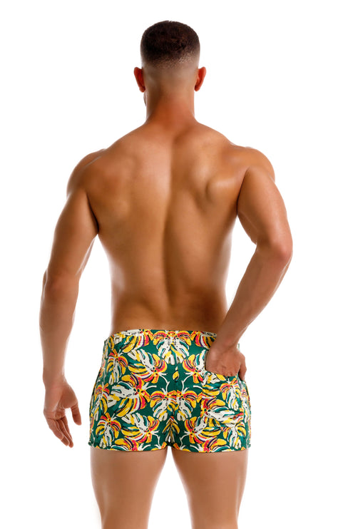 JOR Spirit 2-inch Swim Shorts - Tropical Green